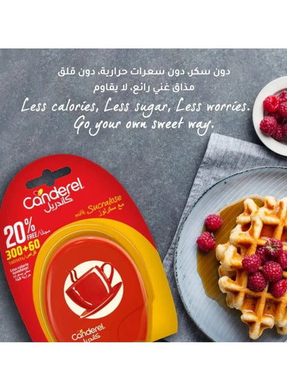 Canderel Sucralose 300+60 Tabs