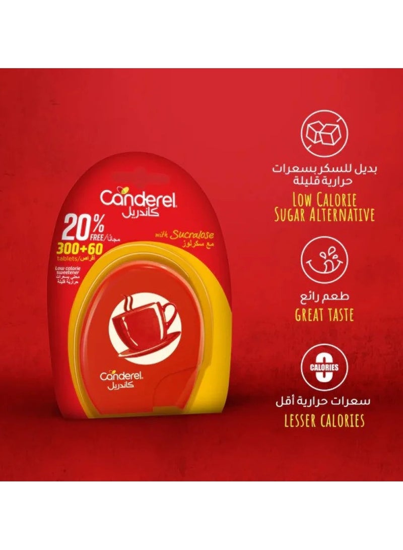 Canderel Sucralose 300+60 Tabs