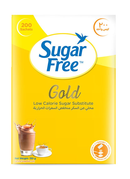 Sugar Free Gold 200 Sachets 150grams - Sugar Free