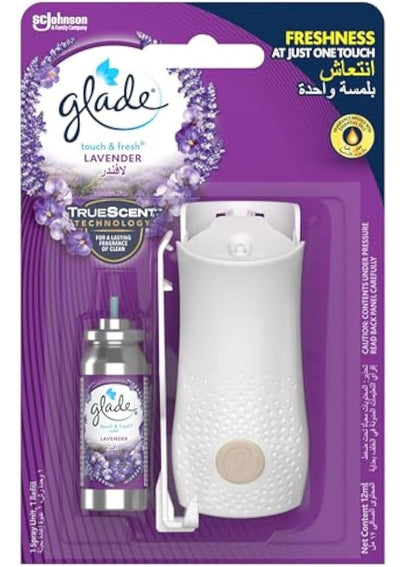 Glade Touch & Fresh Holder with Lavender Air Freshener