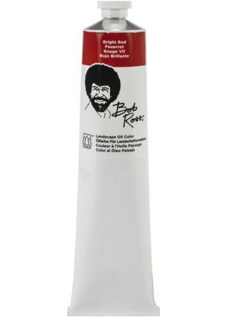 Bright Red Oil Paint 200ml - BOB ROSS