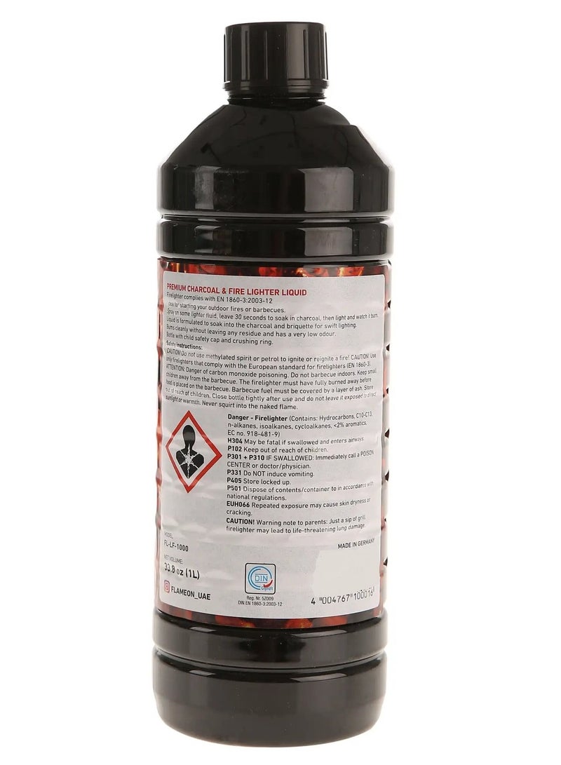 Flame-On Charcoal Lighter Fluid 1000 ML