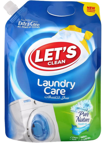 LET'S CLEAN Liquid Detergent 2L - Premium Care
