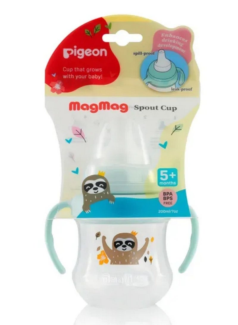 Pigeon Mag Mag Spout Cup Green 200 ML