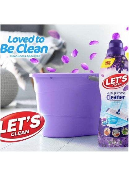 LET'S CLEAN Multi-Purpose Cleaner Lavender 800ml