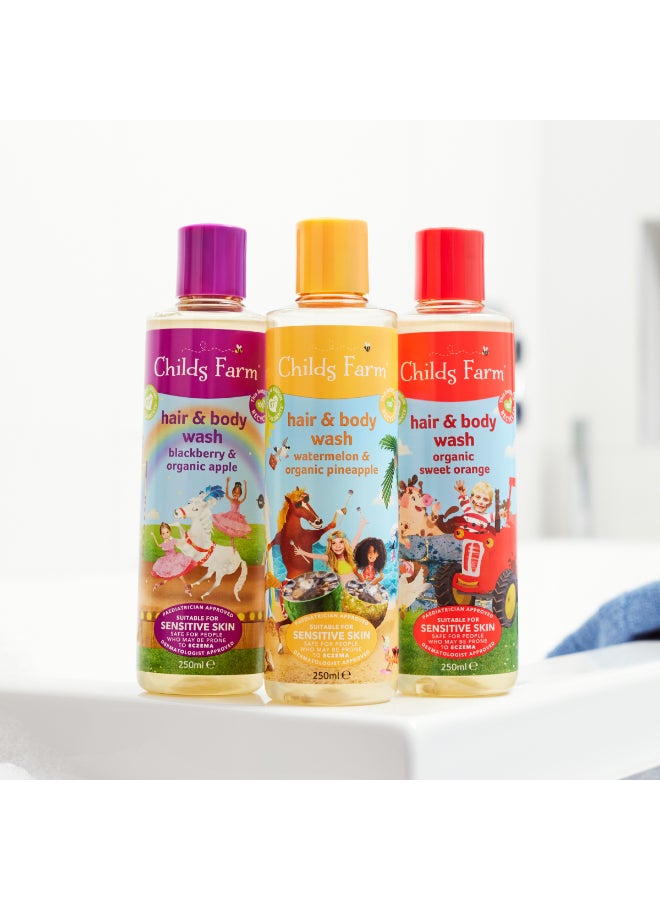 Childs Farm Blackberry & Apple Hair Body Wash 250 ml