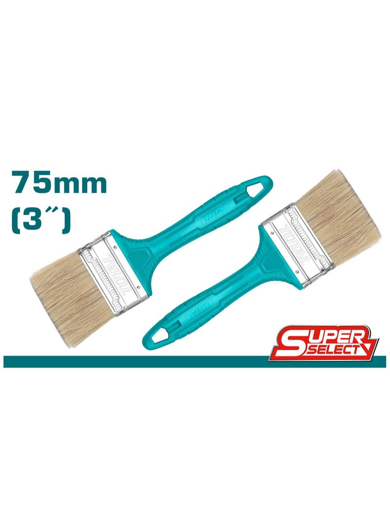TOTAL Paint Brush 3 Inch - Premium Quality Tool
