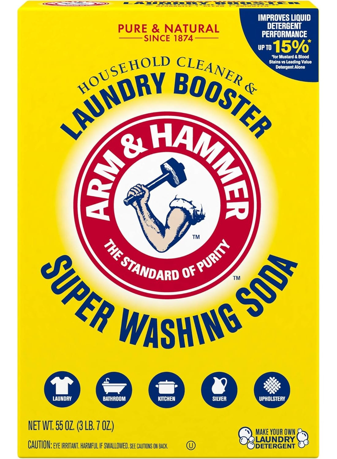 arm & hammer, home key, home safe, household cleaner, laundry booster, laundry detergent, liquid detergent, multi-purpose, soda household, soda household cleaner, stainless steel, super washing, super washing soda, washing soda, washing soda household