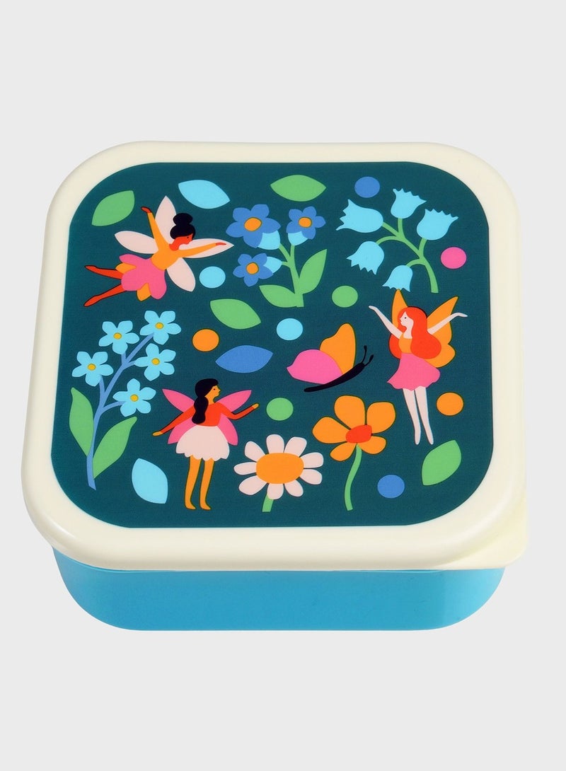 Rex London Fairies In The Garden Snack Boxes Set