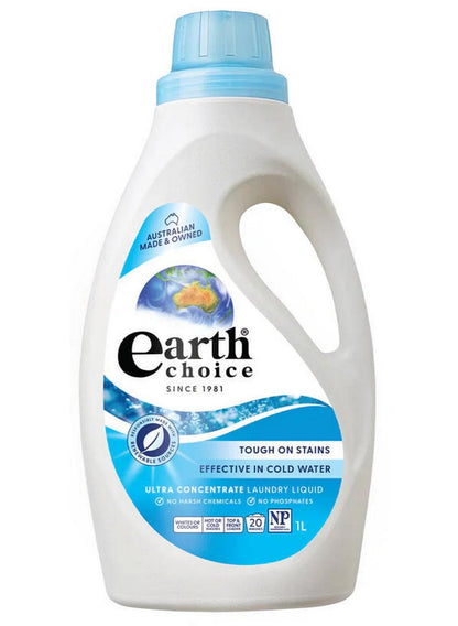 Earth Choice Ultra Concentrate Laundry Liquid 1L