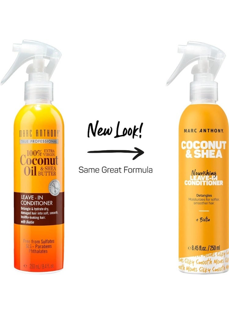 MARC ANTHONY Coconut Oil Shea Butter Leave-In Conditioner