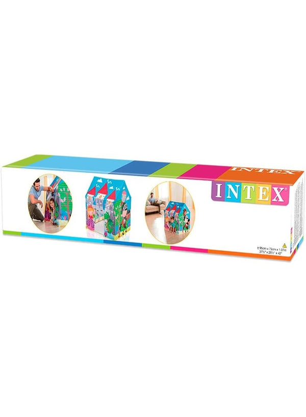 INTEX Kids Playground Fun Cottage – Inflatable Playhouse
