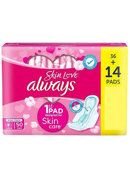 Always Skin Love Maxi Thick Pads