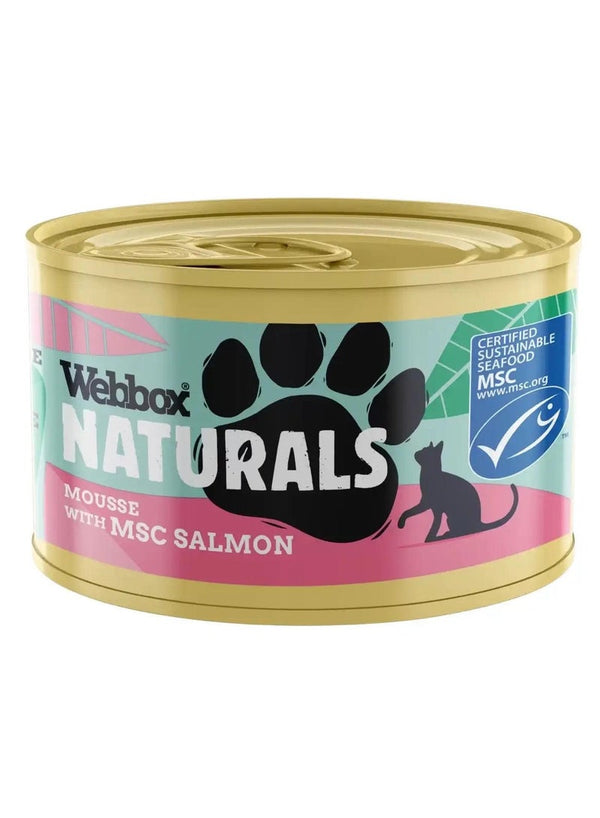 Webbox Naturals Salmon Mousse Wet Cat Food