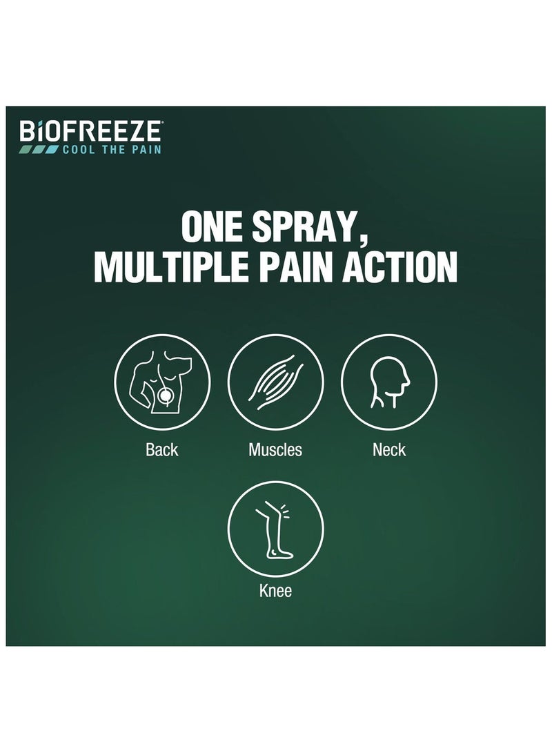 Biofreeze Pain Relief Spray 118 ML - Biofreeze