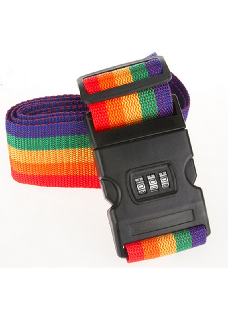 CJSJ Luggage Strap Belt with Combination Lock