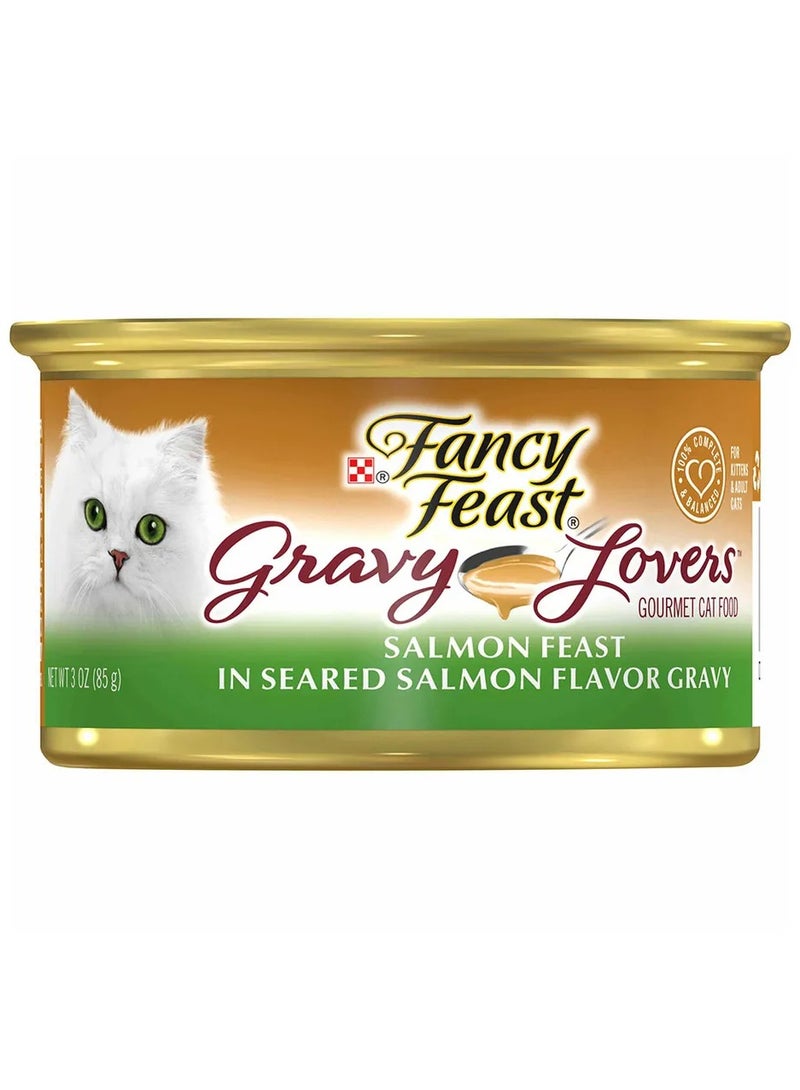 Purina Fancy Feast Gravy Lovers Salmon Feast 85g