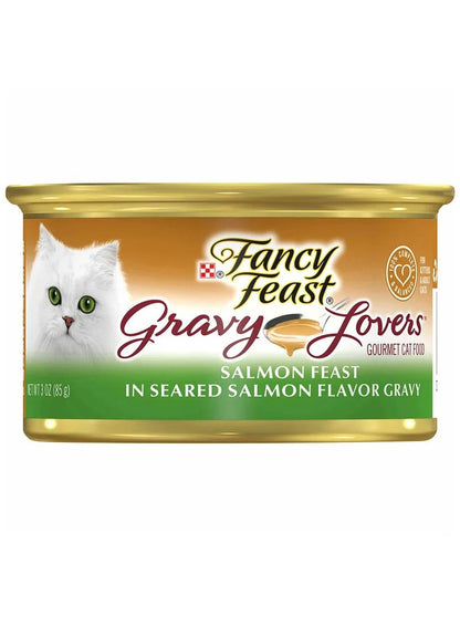 Purina Fancy Feast Gravy Lovers Salmon Feast 85g