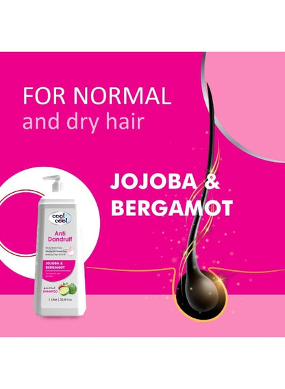 Cool & Cool Jojoba Bergamot Anti Dandruff Shampoo