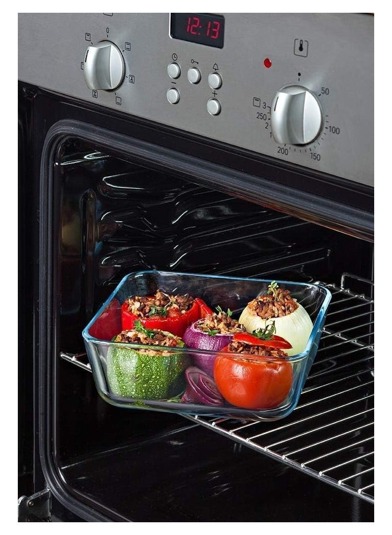 Premium Pyrex Glass Food Storage Containers