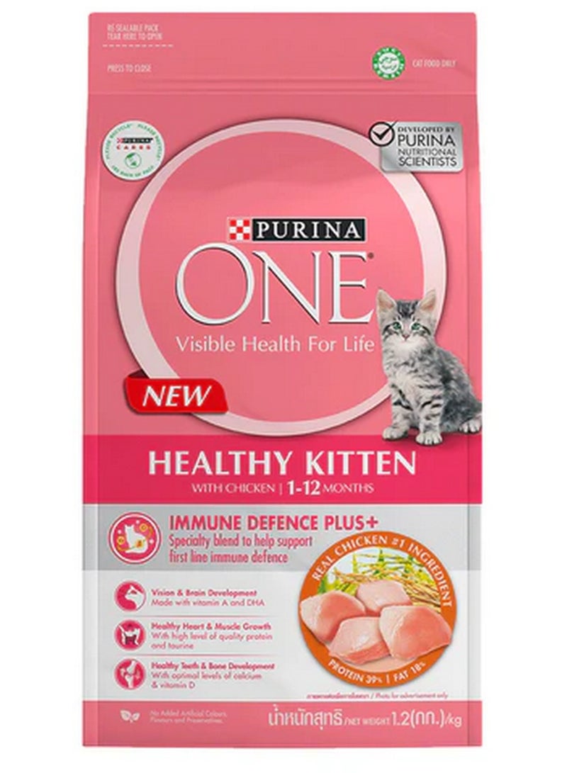 Purina ONE Healthy Kitten Dry Food 1.2 Kg