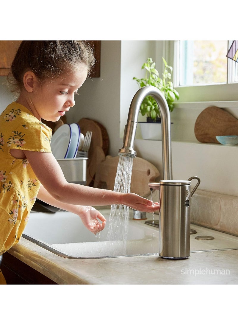 Simplehuman Rechargeable Sensor Soap Pump Golden