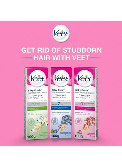 Veet Silky Fresh Hair Removal Cream for Dry Skin