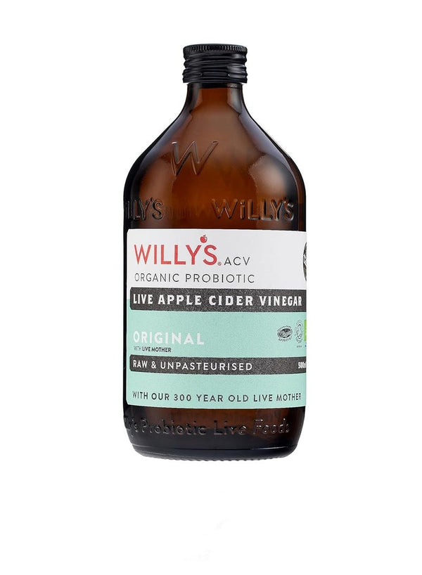 Organic Apple Cider Vinegar 500ml by WILLY'S ACV