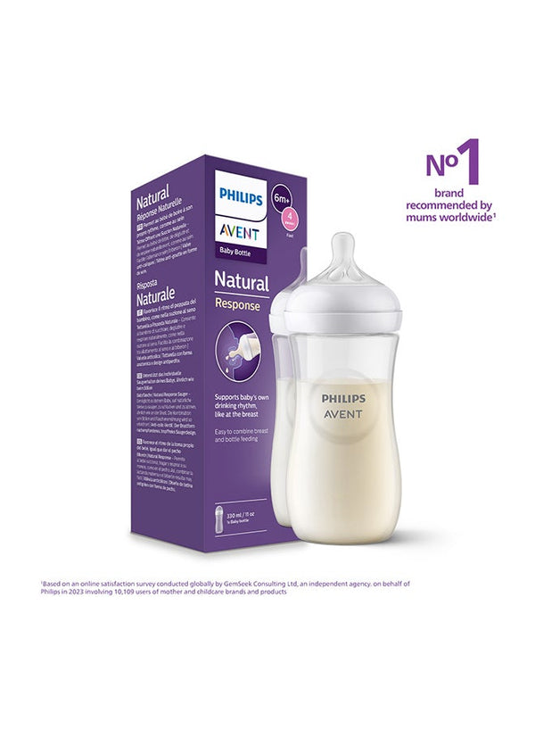Philips Avent Natural Response Baby Bottle 330ml