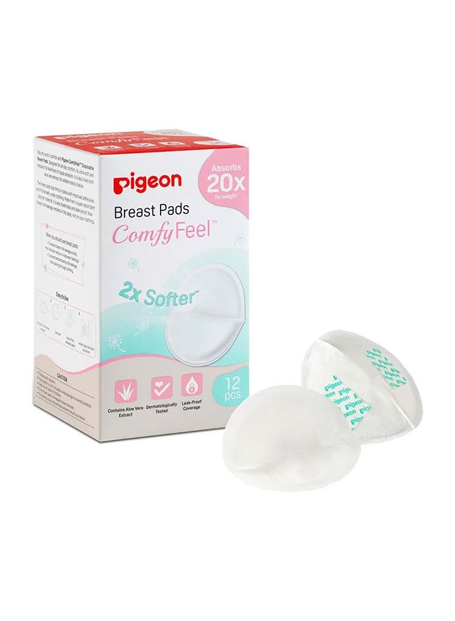 Pigeon 12-Piece Honeycomb Breast Pads