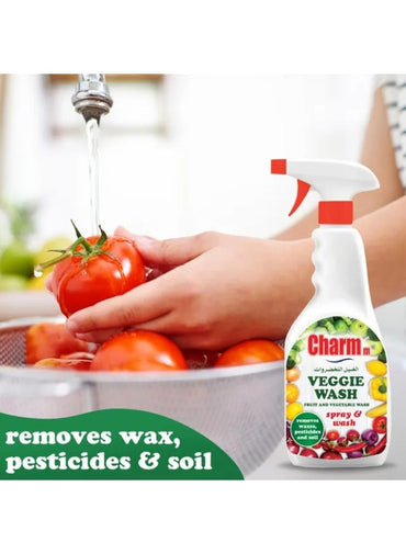 CHARMM Veggie Wash Vegetable And Fruit Wash Spray & Wash 650 ML