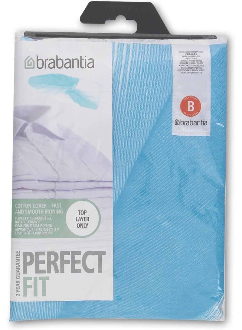 Brabantia Ironing Board Top Layer Size B 124 X 38 Cm Assorted Colors & Designs