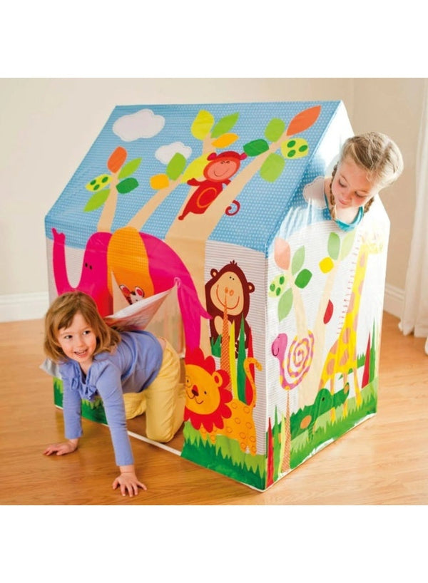 INTEX Kids Playground Fun Cottage – Inflatable Playhouse