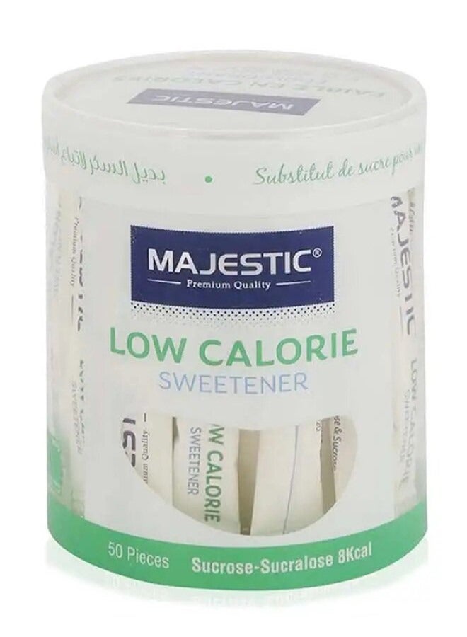 Majestic Low Calorie Sweetener 50 Sachets