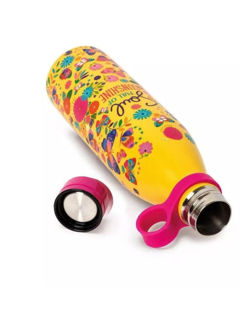 Legami Hot & Cold Vacuum Bottle 800 ML Butterfly