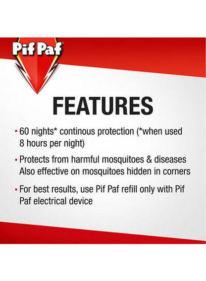 Pif Paf Liquid Mosquito Killer Refill 45ml