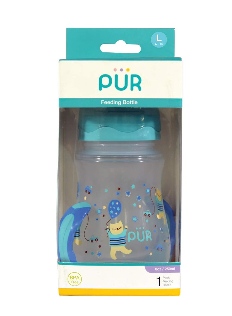 Pur Wide Neck Bottle with Base Handle 250 ML