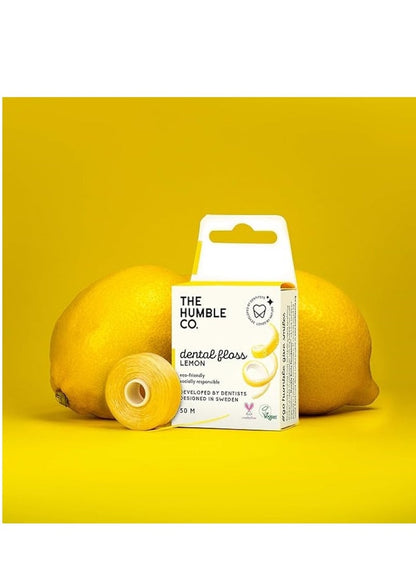 Dental Floss Lemon 50m - The Humble Co.