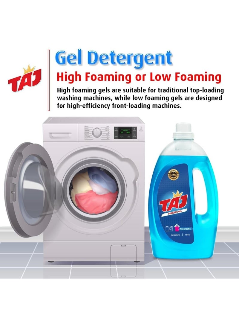 TAJ Automatic Detergent Powered Gel 1L
