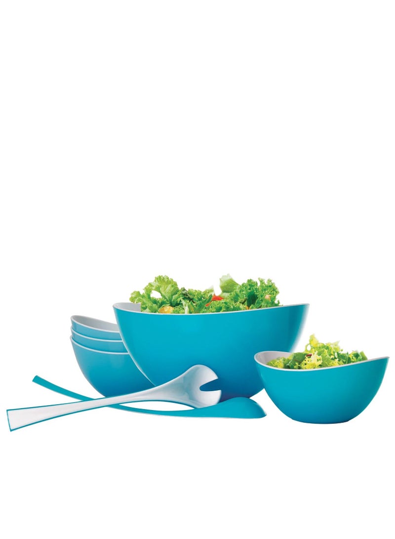 Cosmoplast LOCK2GO Salad Bowl 7 PCS Set