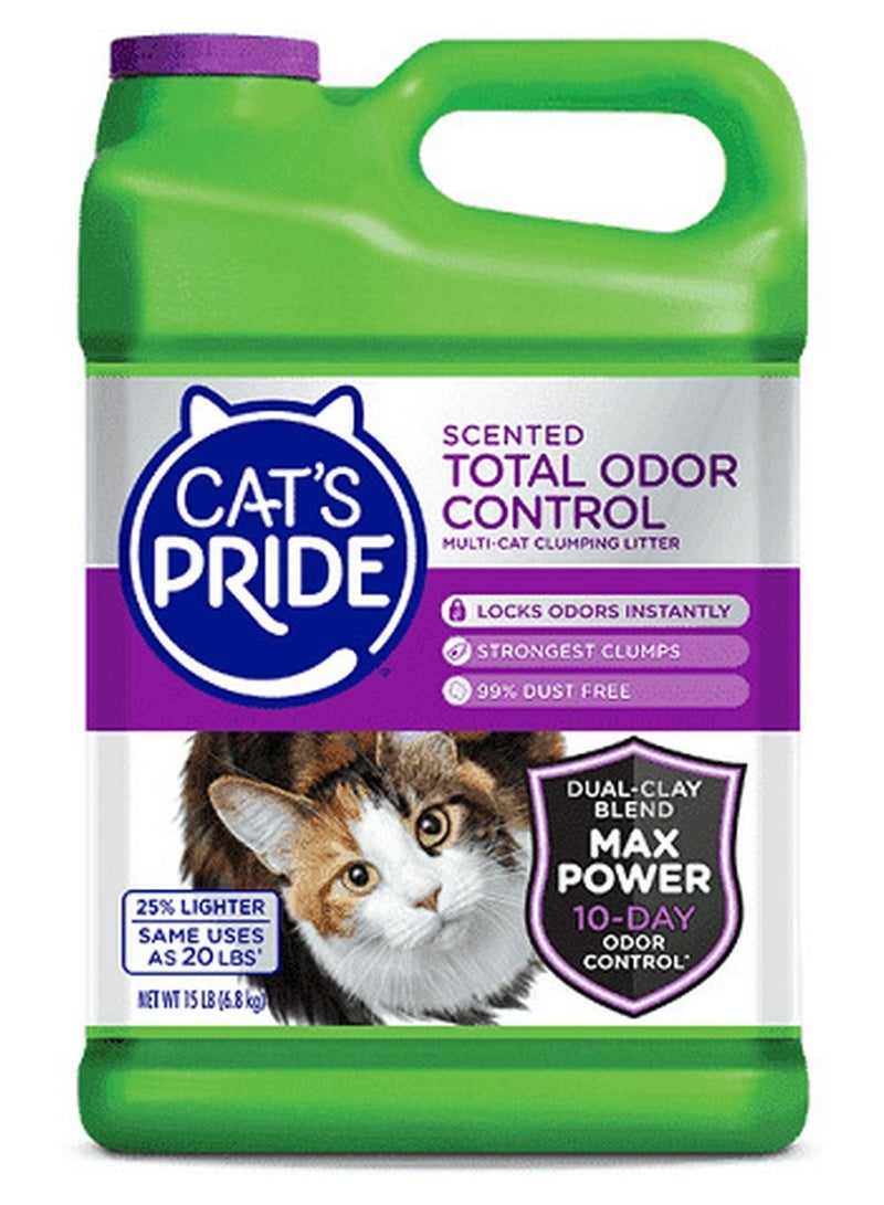 Cat's Pride Total Odor Control Cat Litter 6.8 KG