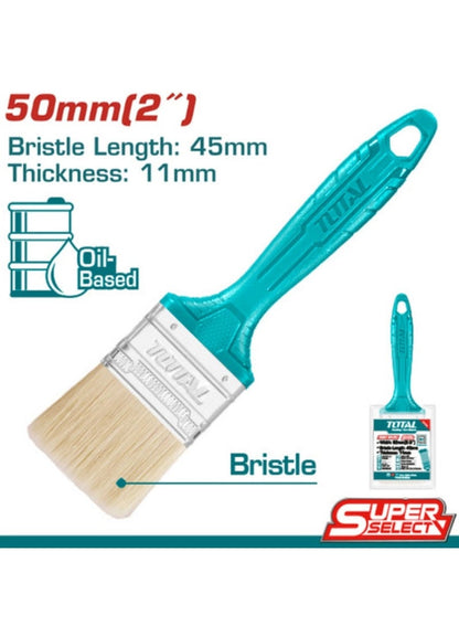 TOTAL Paint Brush 2 Inch - Premium Quality Tool