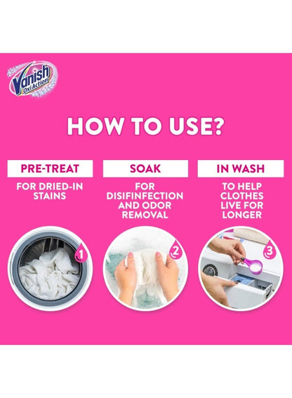 Vanish Oxi Action Stain Remover Powder 900g