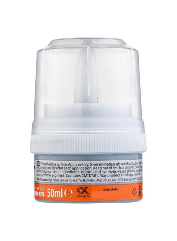 Silver Express Shoe Cream Black 50 ML - Silver