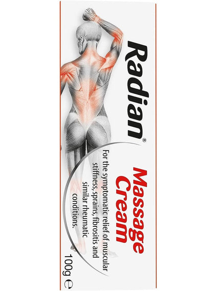 Radian Massage Cream 100 G - Premium Pain Relief