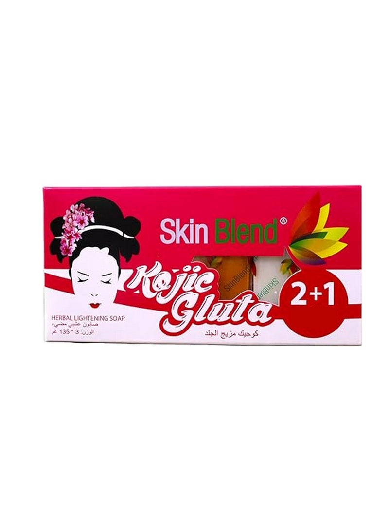 Skin Blend Kojic Gluta Soap 135g x 3