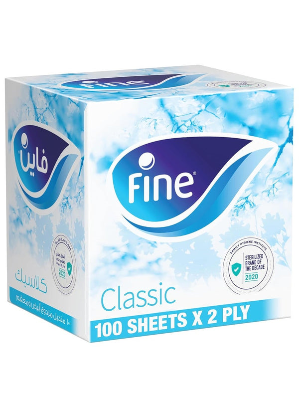 Fine Cubic Facial Tissue 2 Ply - Premium Quality