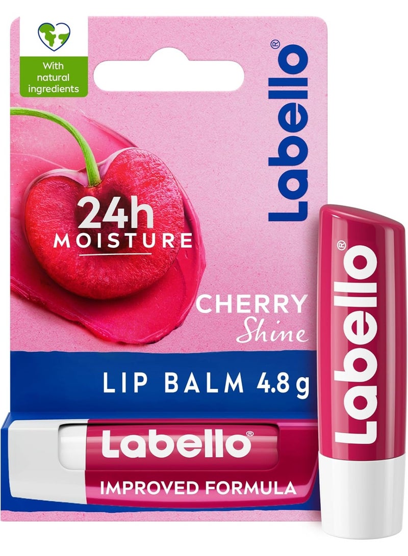 Labello Cherry Shine Lip Balm 4.8 Gm