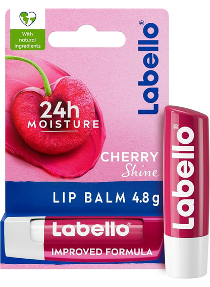 Labello Cherry Shine Lip Balm 4.8 Gm