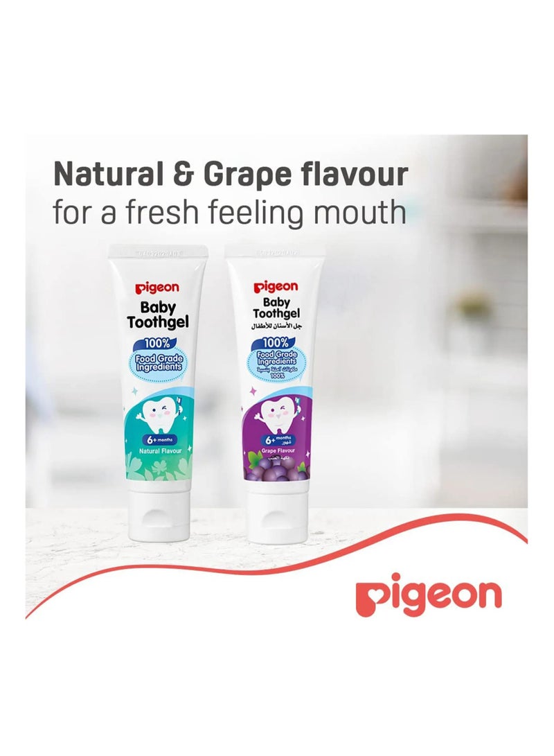 Pigeon Baby Toothgel Natural 45g - Gentle Oral Care